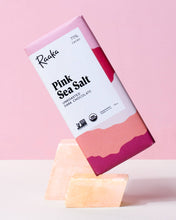 Load image into Gallery viewer, 71% Pink Sea Salt Chocolate Bar