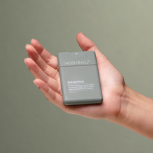 Load image into Gallery viewer, REFILLABLE Eucalyptus Moisturizing Pocket Hand Sanitizer