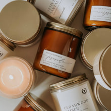 Load image into Gallery viewer, Citrus Basil : Tin Soy Candle ( spring summer )