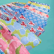 Load image into Gallery viewer, POPPY PAPAVER blu Bag Reusable Shopper Tote