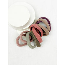Load image into Gallery viewer, 10-Pcs Mauve Color Hair Tie Set