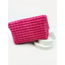 Load image into Gallery viewer, Soft Puff Textured Light Weight Cosmetic Bag