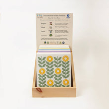 Load image into Gallery viewer, Daisies on Rose Swedish Dishcloth