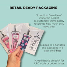 Load image into Gallery viewer, Valentine's Day Gnomes LippyClip® Lip Balm Holder