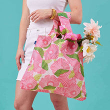 Load image into Gallery viewer, POPPY PAPAVER blu Bag Reusable Shopper Tote