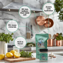 Load image into Gallery viewer, Celtic Sea Salt, 8 oz Shaker of Fine Ground Celt Salt- (1/2 lb)