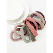 Load image into Gallery viewer, 10-Pcs Mauve Color Hair Tie Set
