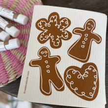 Load image into Gallery viewer, Gingerbread Swedish Dishcloth