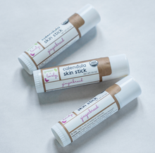 Load image into Gallery viewer, Gingerbread Calendula Skin Stick - Organic Lotion Stick - Green + Lovely