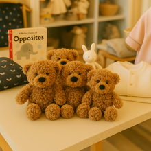 Load image into Gallery viewer, Classic Plush Weighted Teddy Bear - "Archie" - Baby Gift