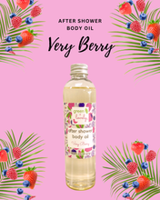 Load image into Gallery viewer, Very Berry After Shower Body Oil *new*