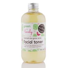 Load image into Gallery viewer, Blemish Be Gone Acne Facial Toner - All Natural Acne Fighting Toner - 8 oz - Green + Lovely