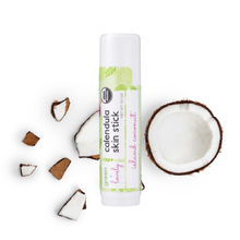 Load image into Gallery viewer, Island Coconut Skin Stick - Organic Moisture Stick - Travel Size - Green + Lovely