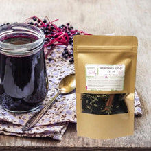 Load image into Gallery viewer, Elderberry DIY Kit - for Colds, Flu, Allergies - Green + Lovely