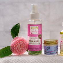 Load image into Gallery viewer, Rose Water Face Mist /// AHA Refresher Spray - Green + Lovely