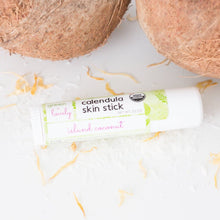 Load image into Gallery viewer, Island Coconut Skin Stick - Organic Moisture Stick - Travel Size - Green + Lovely