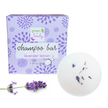 Load image into Gallery viewer, Solid Shampoo Bar /// Lavender Lemon - Green + Lovely
