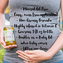 Load image into Gallery viewer, Better than Butter Belly Oil Bundle - 2 pack Bundle (Unscented) - Stretch Mark Prevention - Green + Lovely