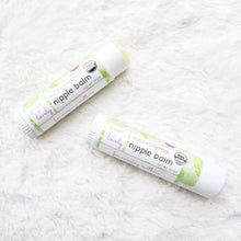 Load image into Gallery viewer, Calming Nature's Herbal Nursing Nipple Balm - Breastfeeding Essential - 1 oz. - Green + Lovely