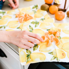 Load image into Gallery viewer, UnPaper Towels /// VINTAGE LEMONS - Green + Lovely