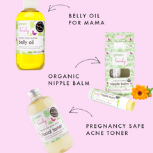 Load image into Gallery viewer, PREGNANCY Skincare Box /// Gift Box - Green + Lovely