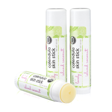 Load image into Gallery viewer, Island Coconut Skin Stick - Organic Moisture Stick - Travel Size - Green + Lovely