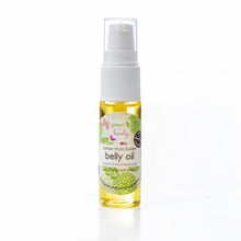 Load image into Gallery viewer, Mini Sampler + Travel Size /// Better than Butter Pregnancy Belly Oil - 1/2 oz - Green + Lovely