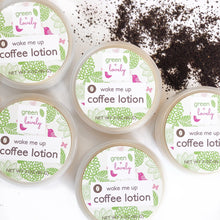 Load image into Gallery viewer, Wake Me Up Coffee Lotion /// Under Eye Cream + Body Lotion - Green + Lovely
