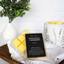 Load image into Gallery viewer, Eucalyptus &amp; Spearmint Beeswax Candle
