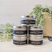 Load image into Gallery viewer, Eucalyptus &amp; Spearmint Beeswax Candle
