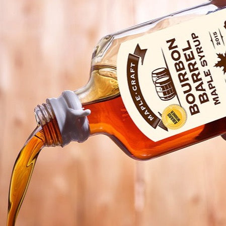 Bourbon Barrel Organic Maple Syrup - Green + Lovely