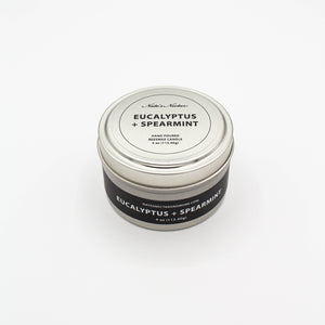 Eucalyptus & Spearmint Beeswax Candle