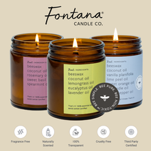 Load image into Gallery viewer, Wildflower Citrus Beeswax &amp;Essential Oil Jar Candle
