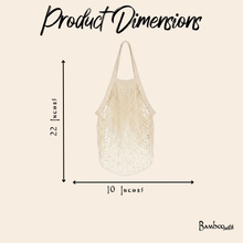 Load image into Gallery viewer, Organic Cotton Net Beach Bag

