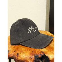 Load image into Gallery viewer, MAMA Embroidered Acid Washed Baseball Cap
