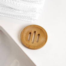 Load image into Gallery viewer, Bamboo Soap Lift | Circle | Shower Steamer Bestseller
