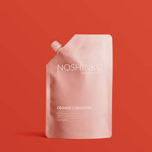 Load image into Gallery viewer, Orange - Coriander Moisturizing Sanitizer Mini Refill Pouch
