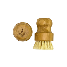 Load image into Gallery viewer, Bamboo Pot Brush
