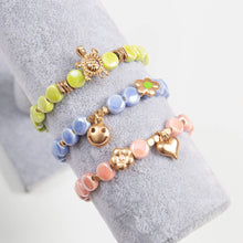 Load image into Gallery viewer, Mommy and Me Matching Bracelets - Stretch Charm Bracelet
