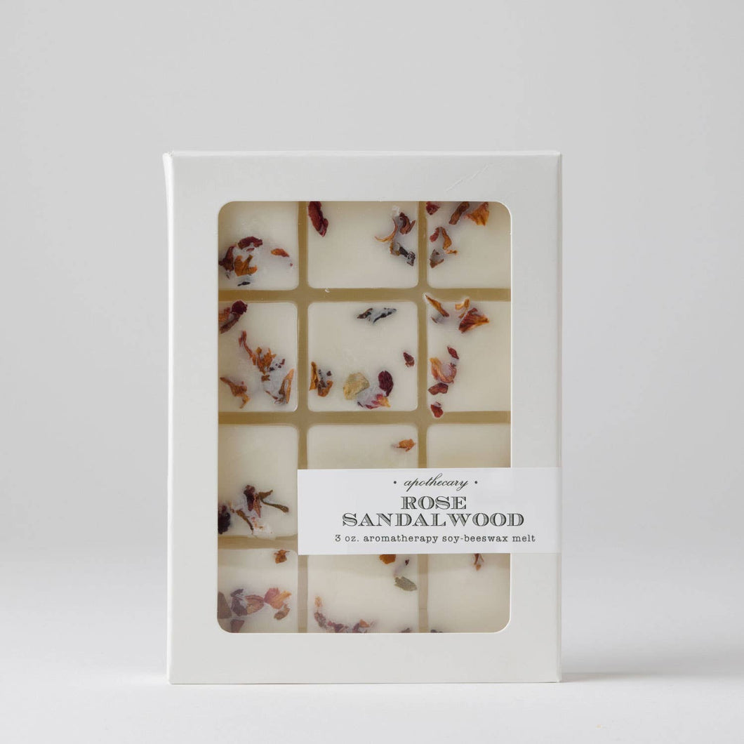 Rose Sandalwood : Apothecary Wax Melt