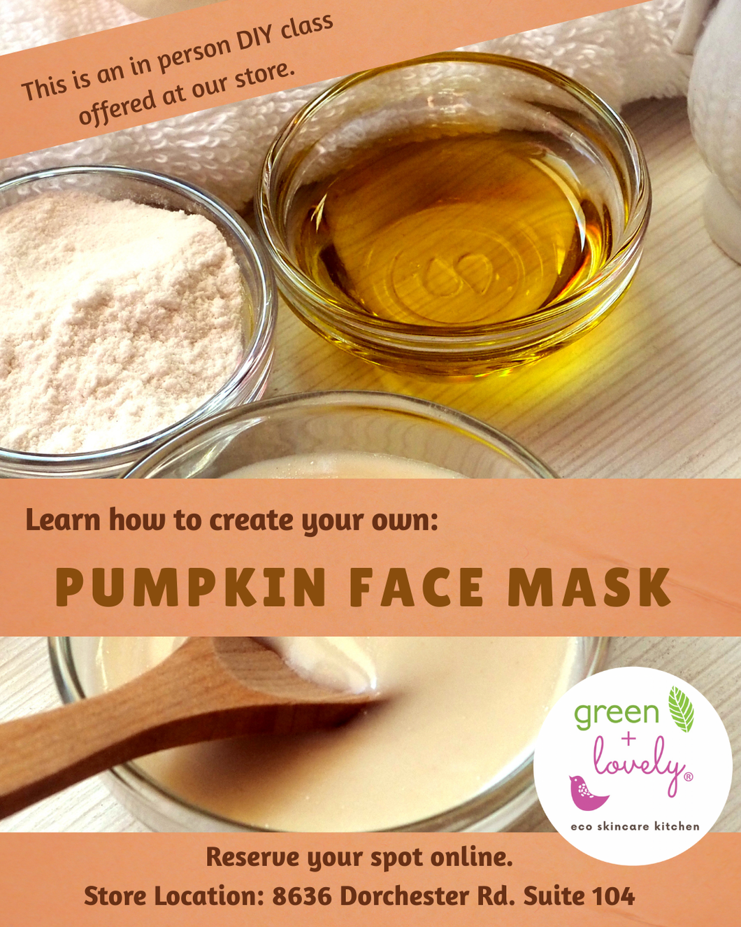 PUMPKIN ENZYME + SIP DIY CLASS