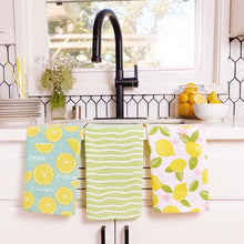 Load image into Gallery viewer, Limone Cotton Kitchen Towels (Set of 3)
