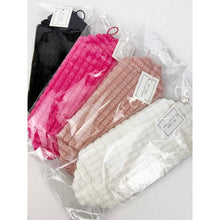 Load image into Gallery viewer, Soft Puff Textured Light Weight Cosmetic Bag
