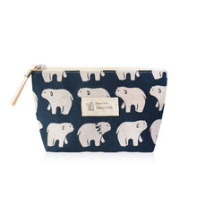 Load image into Gallery viewer, Small Makeup Bag Cute Print Cosmetic Toiletry Pouch
