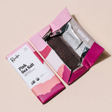 Load image into Gallery viewer, 71% Pink Sea Salt Chocolate Bar
