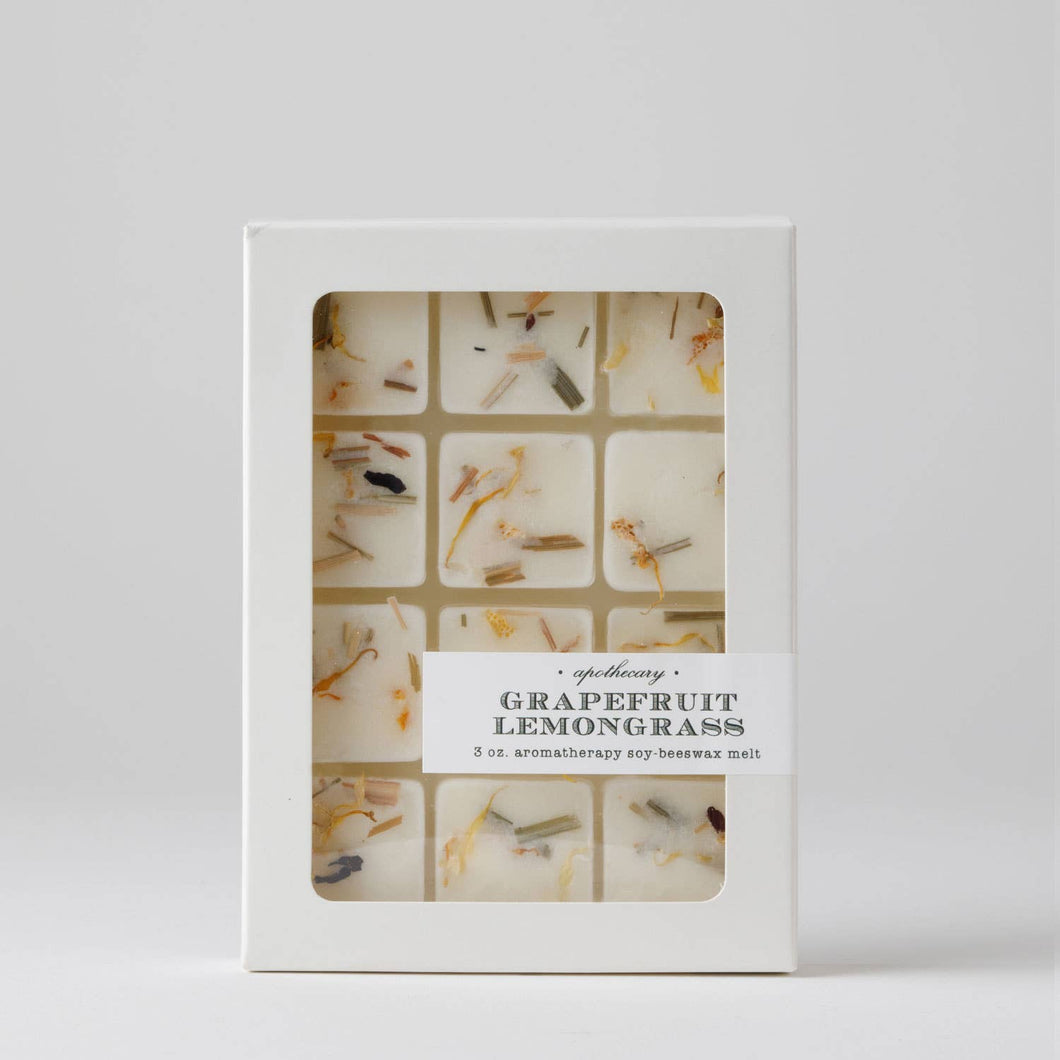 Grapefruit Lemongrass : Apothecary Wax Melt