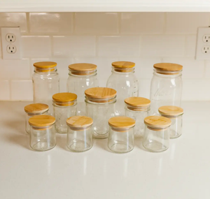 Bamboo Mason Jar Lid | Standard Mouth | Summer Bestseller