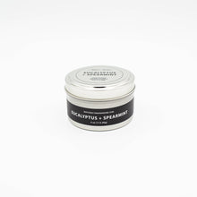 Load image into Gallery viewer, Eucalyptus &amp; Spearmint Beeswax Candle
