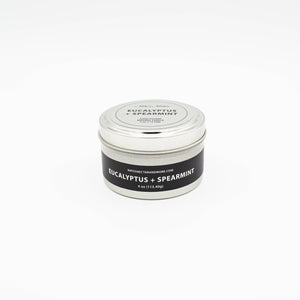 Eucalyptus & Spearmint Beeswax Candle