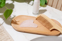 Load image into Gallery viewer, Rose Quartz Gua Sha | Facial Stone | Summer Bestseller
